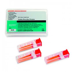 Punta de Guttapercha Color 100u KERR